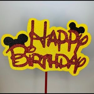 Disney-Themed Happy Birthday Photo Prop